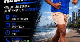 Imagem de divulgação da corrida Corrida de Aniversário