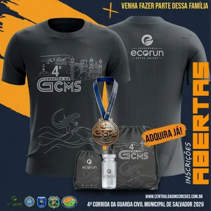 Imagem de divulgação da corrida 4º Corrida Da Guarda Civil Municipal De Salvador 2026