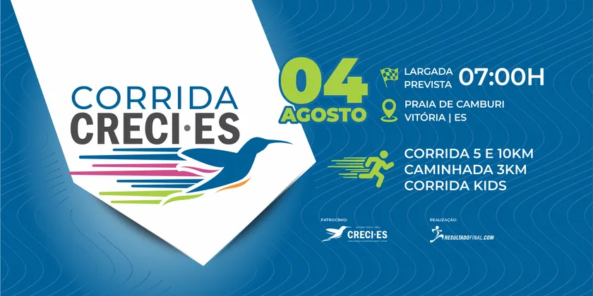 Imagem de divulgação da corrida Corrida CRECI ES