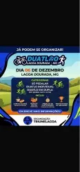 Imagem de divulgação da corrida Duatlo