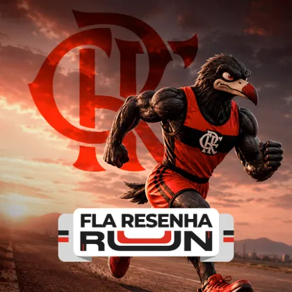 Imagem de divulgação da corrida Fla Resenha Run