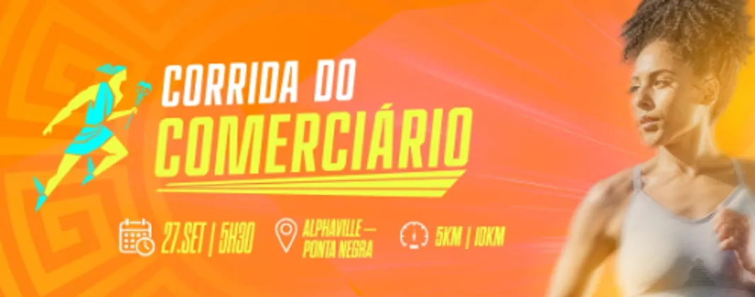 Imagem de divulgação da corrida Corrida Do Comerciário - Etapa Manaus 2026