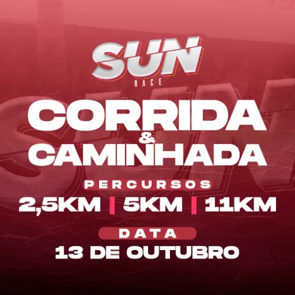 Imagem de divulgação da corrida Sun Race