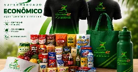 Imagem de divulgação da corrida 1ª Corrida de Aniversário do Supermercado Econômico