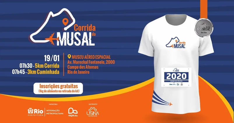Imagem de divulgação da corrida Corrida do Musal 2025