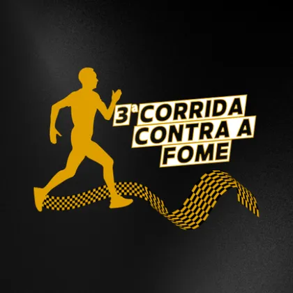 Imagem de divulgação da corrida 3ª Corrida Contra a Fome - Xinguara - Pa