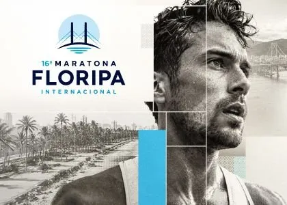 Imagem de divulgação da corrida 16º Meia & Maratona de Florianópolis - 42K de Floripa - 2027