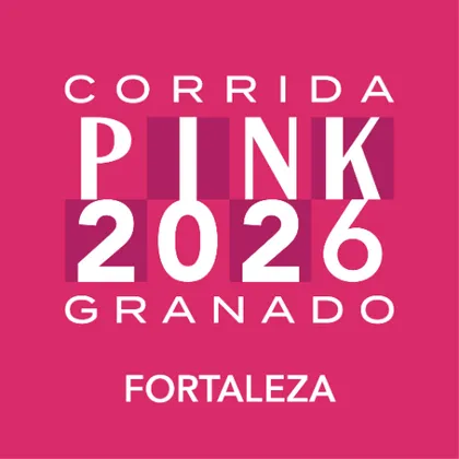 Imagem de divulgação da corrida Corrida Granado Pink Fortaleza 2026