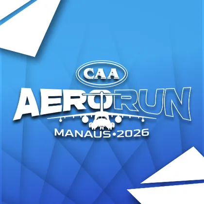 Imagem de divulgação da corrida Caa Aero Run 2026