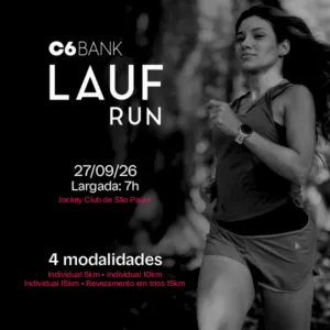 Imagem de divulgação da corrida C6 Bank Lauf Run 2026