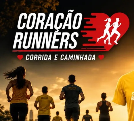 Imagem de divulgação da corrida Corrida E Caminhada Coração Runners