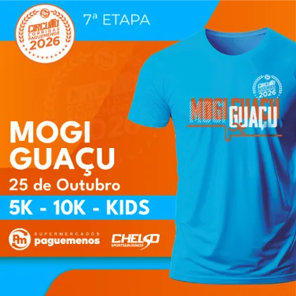 Imagem de divulgação da corrida Circuito De Corridas Pague Menos - 7ª Etapa Mogi-Guaçu - 2026