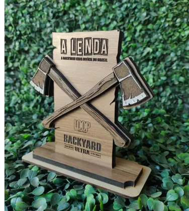 Imagem de divulgação da corrida A Lenda Backyard