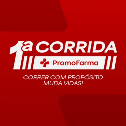 Imagem de divulgação da corrida 1ª Corrida Promofarma