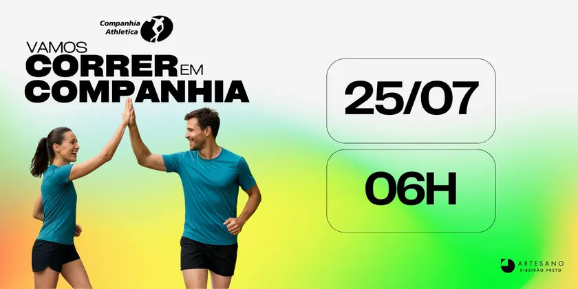 Imagem de divulgação da corrida Correndo em companhia