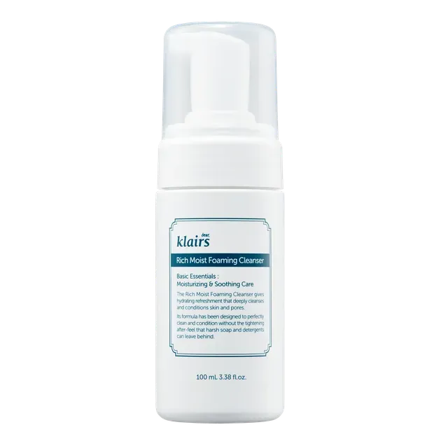 Rich Moist Foaming Cleanser 100 ml