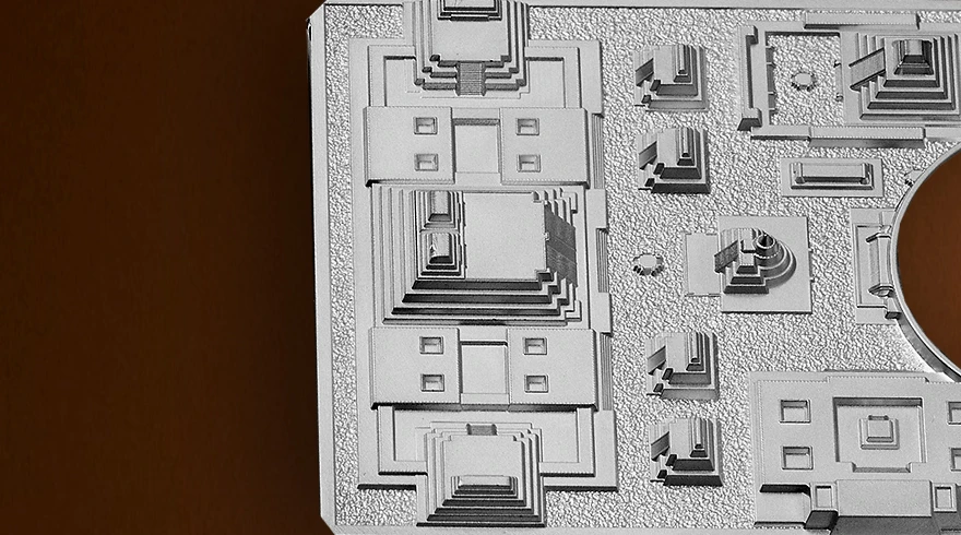 Templo Mayor auf Obverse