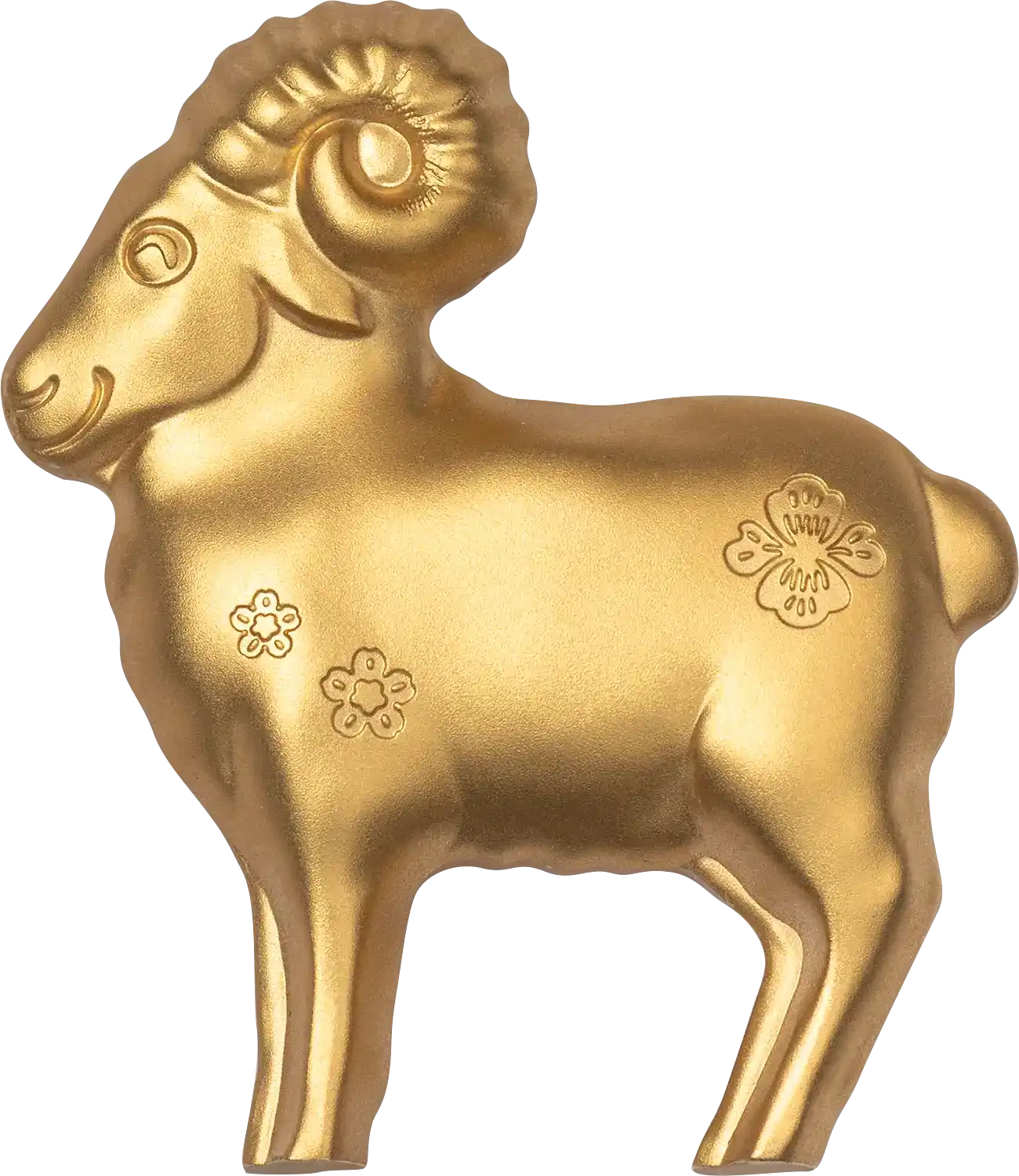 Fluffy Gilded Sheep