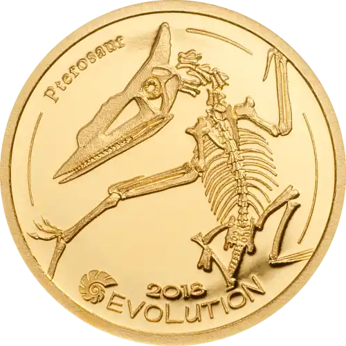 Pterosaur in Gold