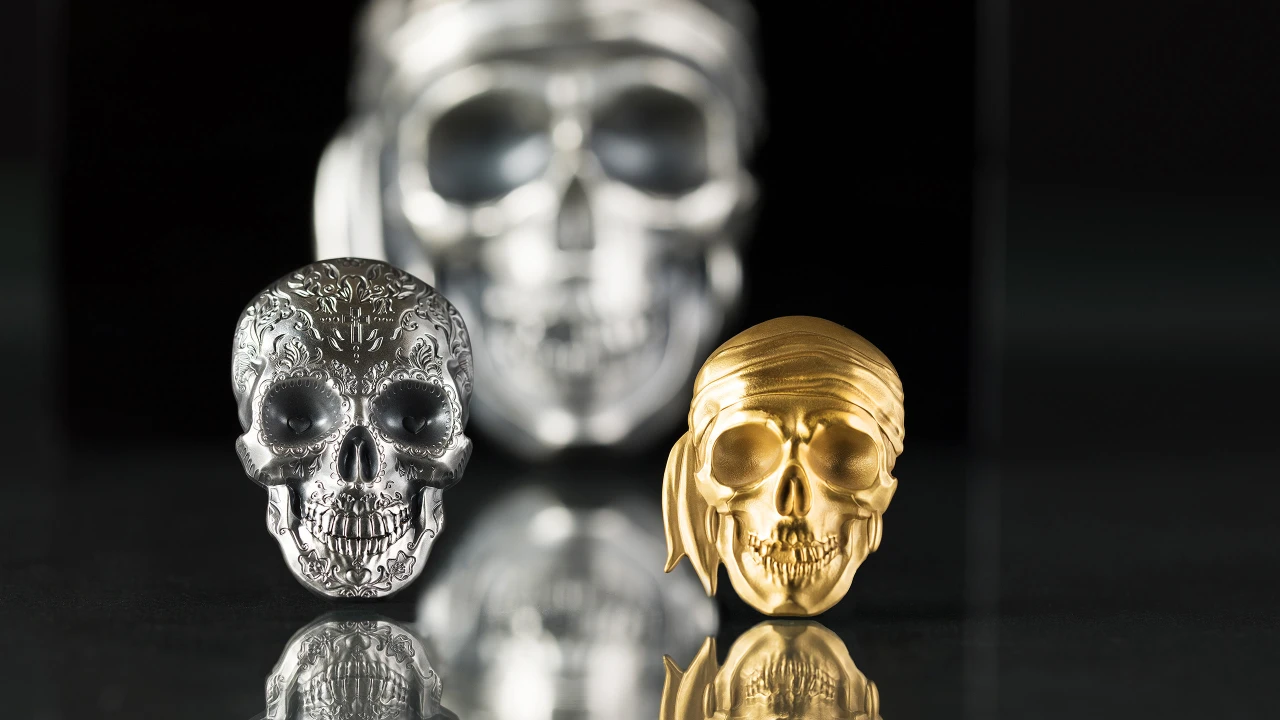 Pirate Skull – Blackbeard Gold Edition