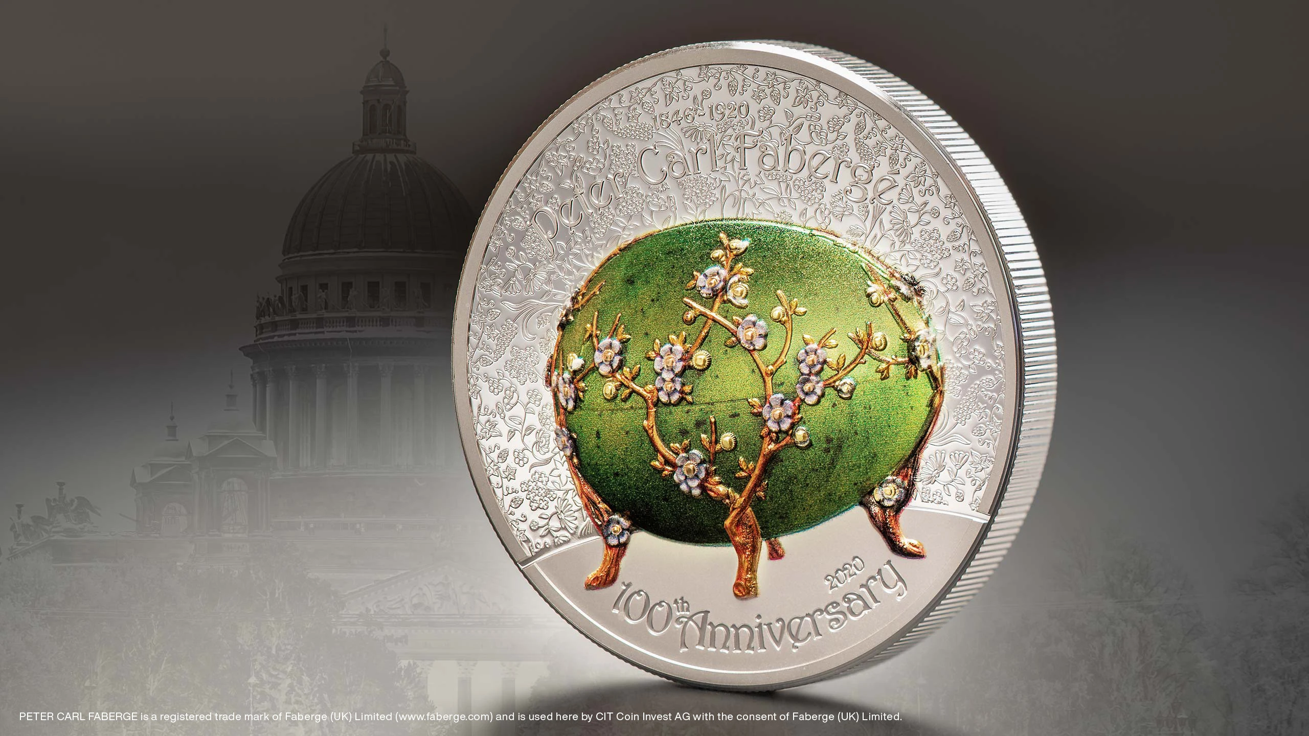 Apple Blossom Egg - 100th Anniv.