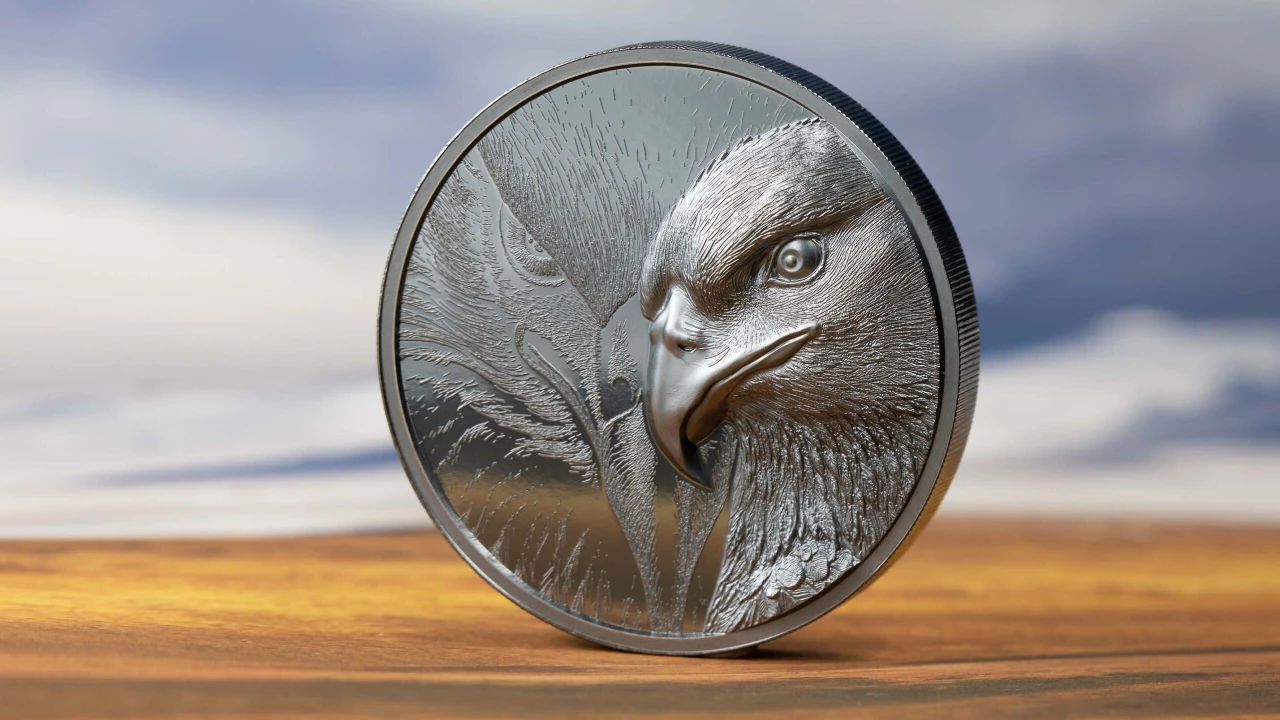 Majestic Eagle Silver 2 oz Black Proof