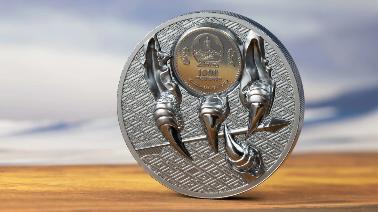 Majestic Eagle Silver 2 oz Black Proof