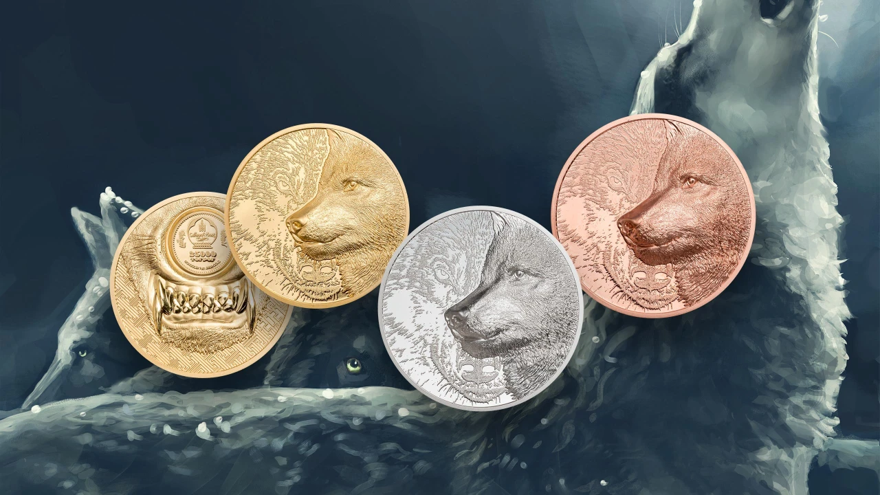 Mystic Wolf Gold 1 oz