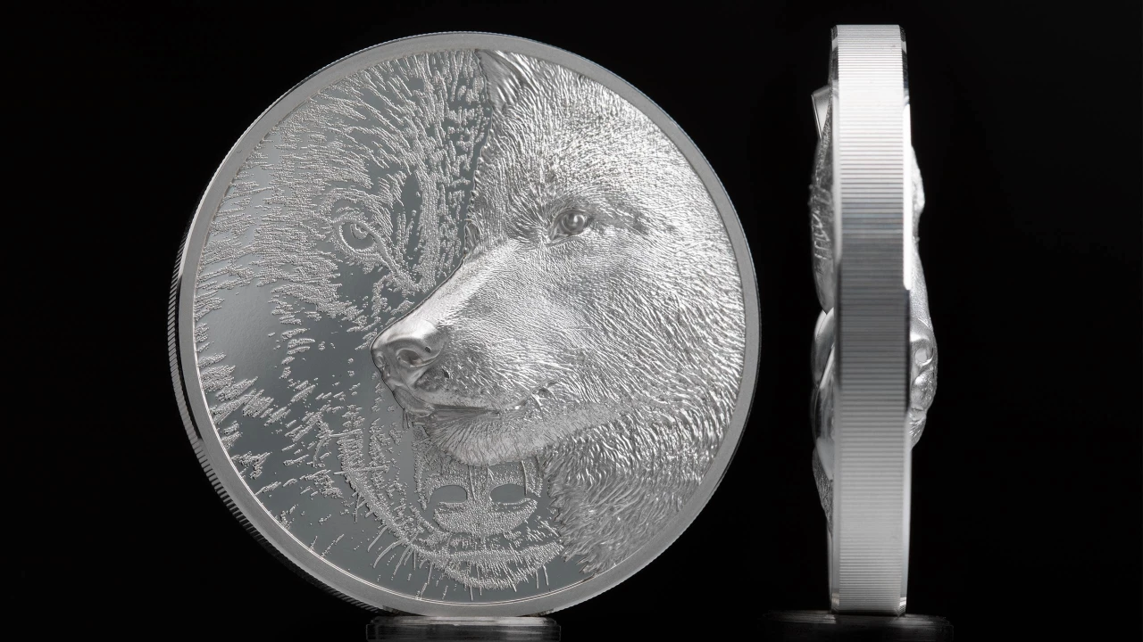 Mystic Wolf Silver 3 oz