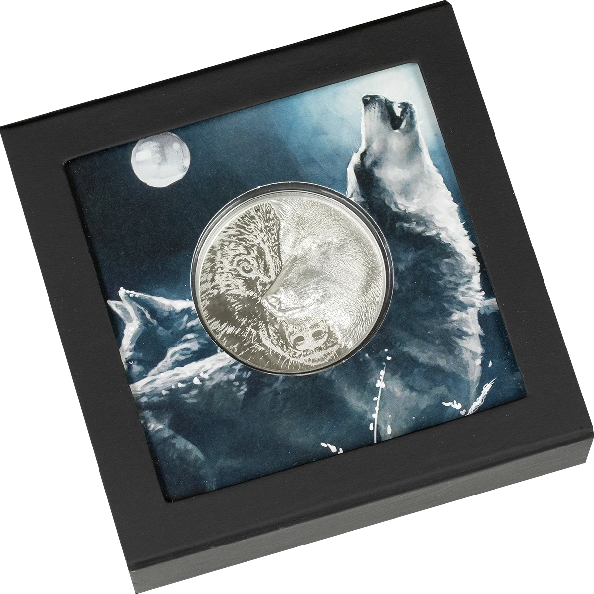 Mystic Wolf Silver 3 oz