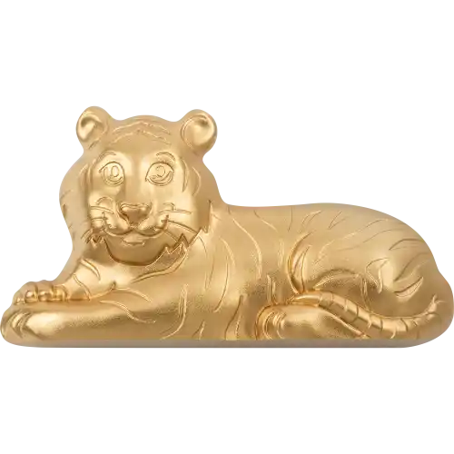 Gilded Charming Tiger