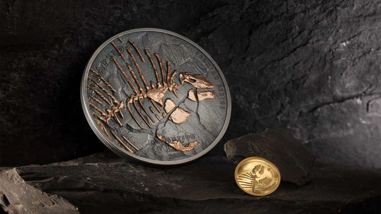 Golden Edaphosaurus – Evolution of Life