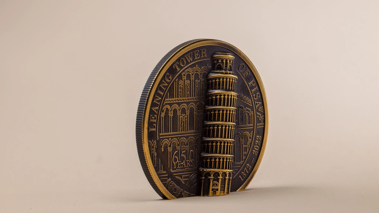 Leaning Tower of Pisa – Gold