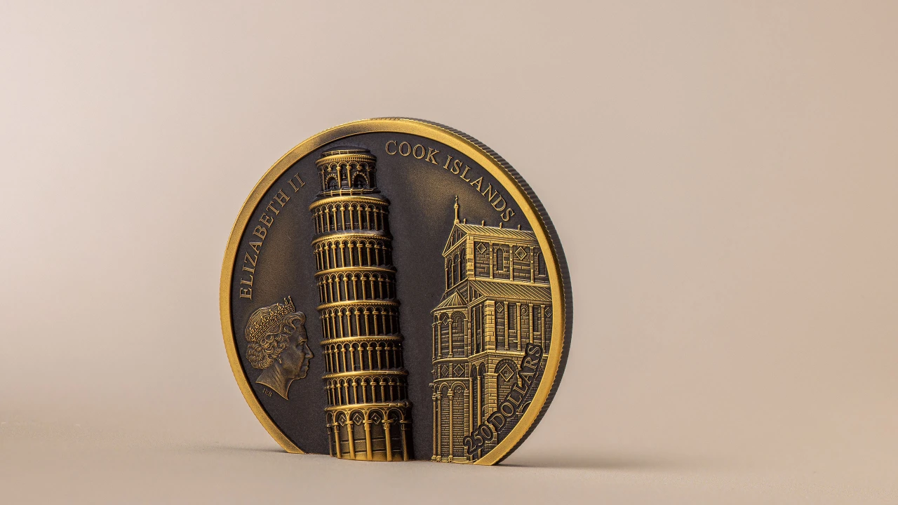 Leaning Tower of Pisa – Gold