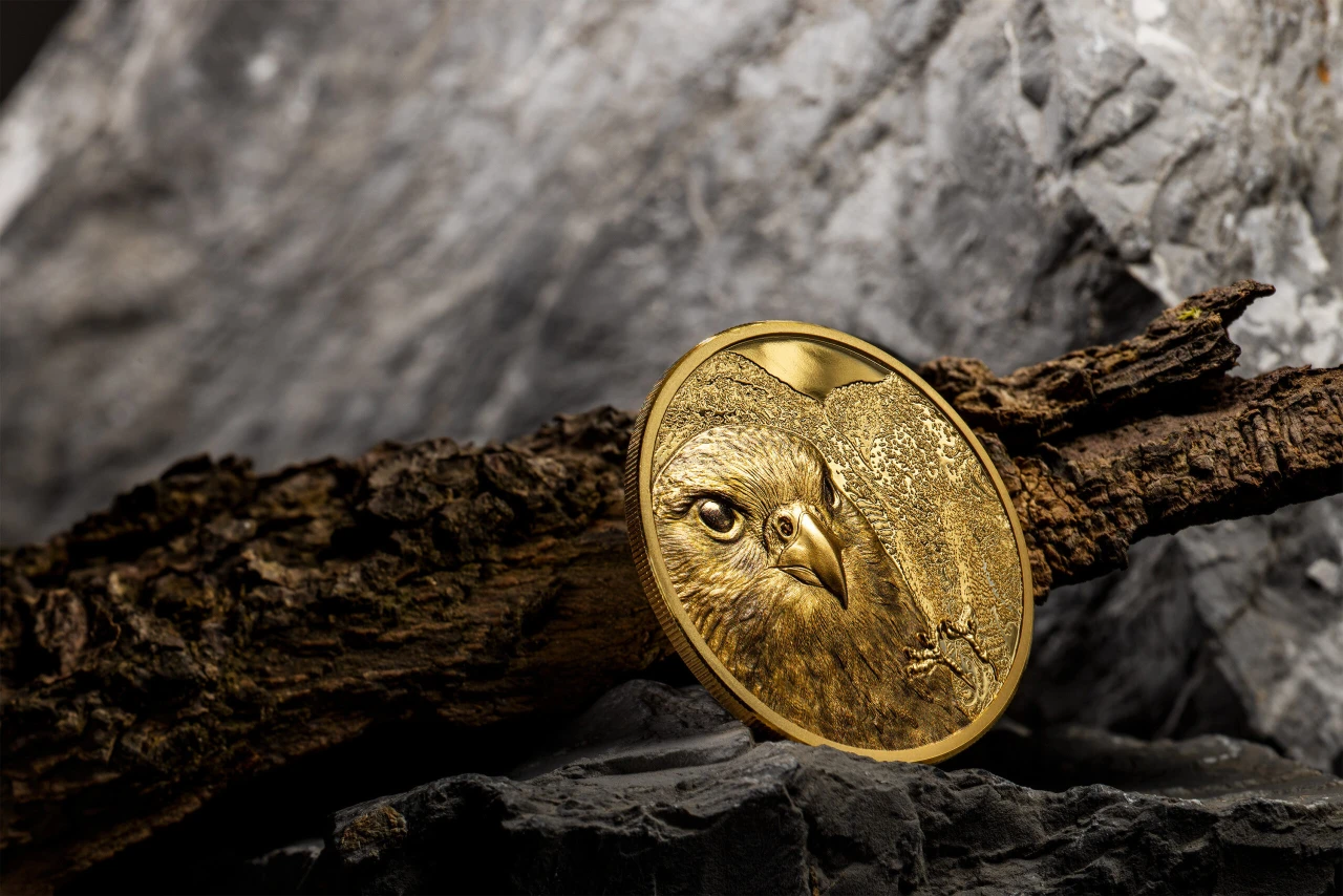 Mongolian Falcon – Gold 1 oz