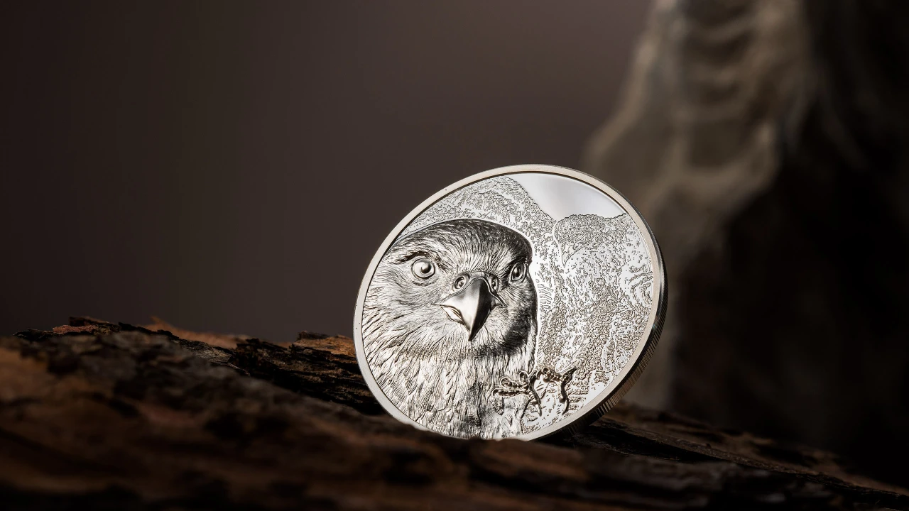 Mongolian Falcon – Silver 1 oz