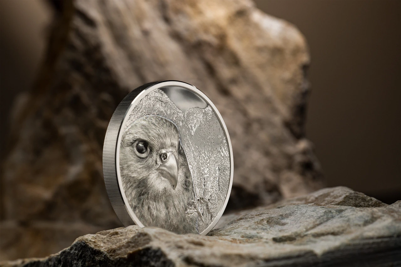 Mongolian Falcon – Silver 3 oz