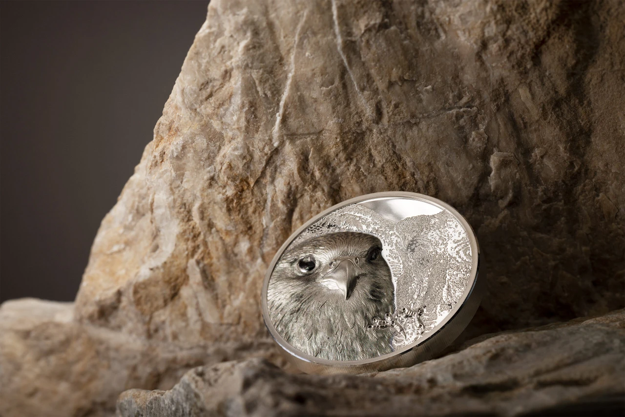 Mongolian Falcon – Silver 3 oz