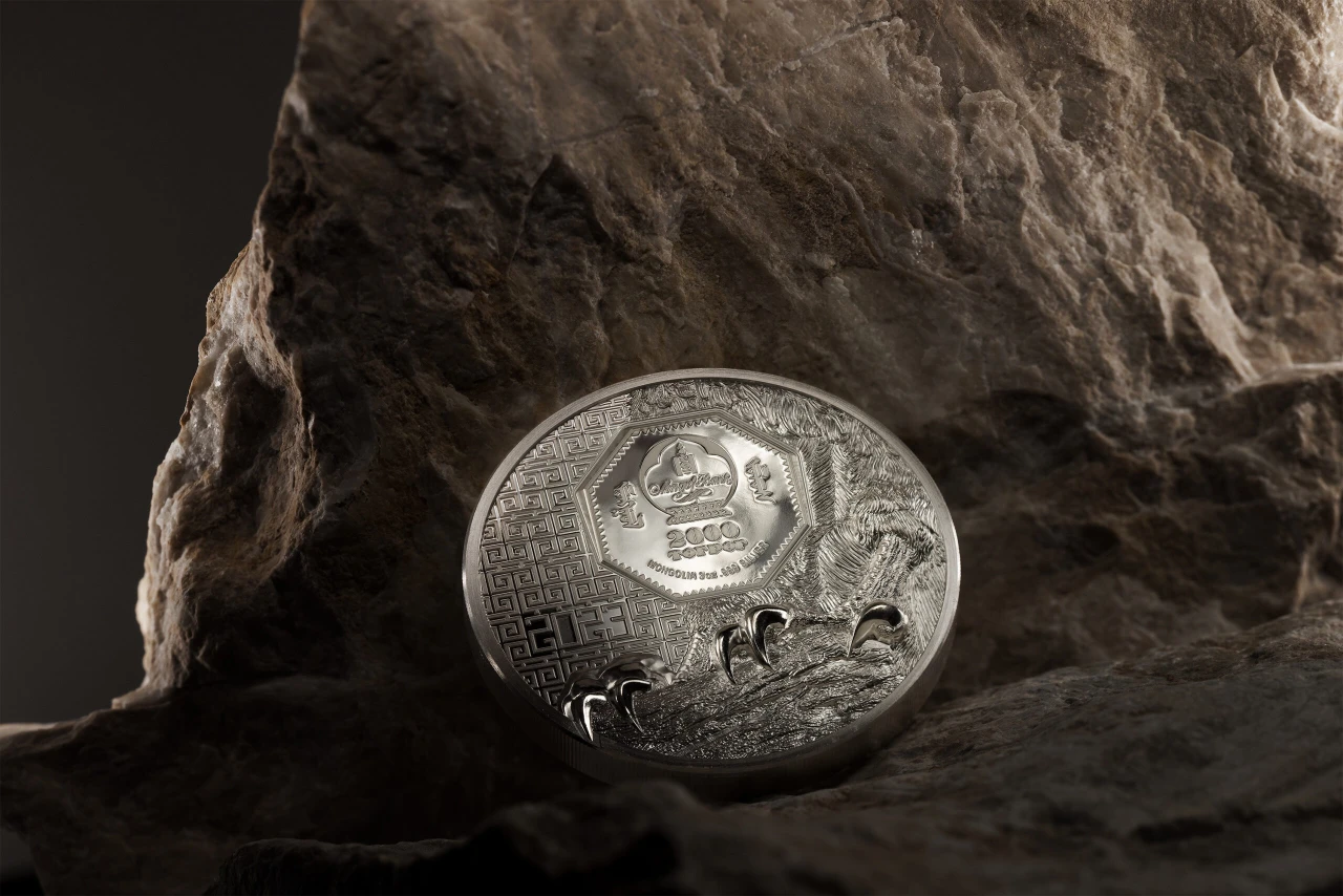 Mongolian Falcon – Silver 3 oz