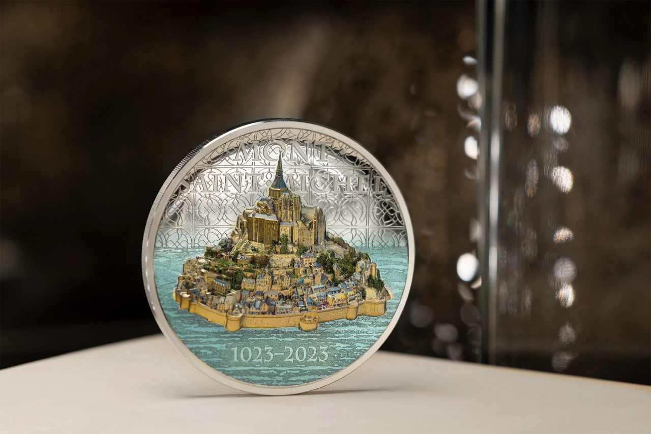 Mont-Saint-Michel – Silver 5 oz