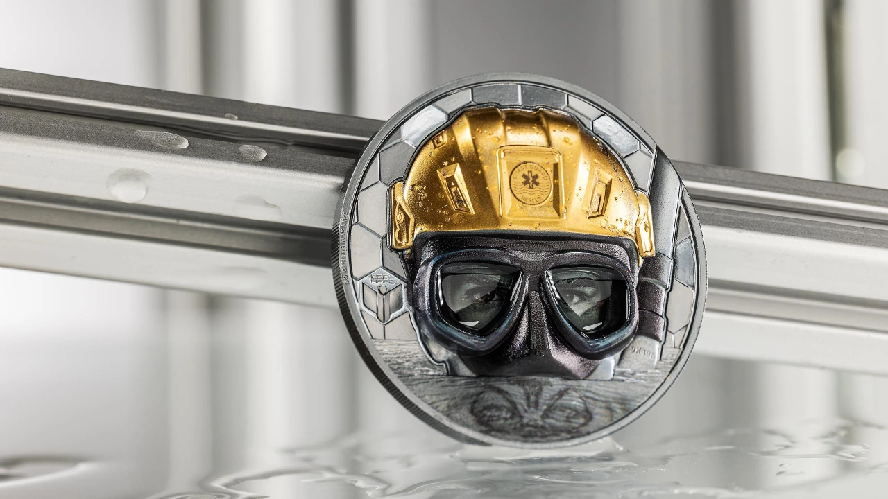 Real Heroes – Coast Guard Gold Black Proof