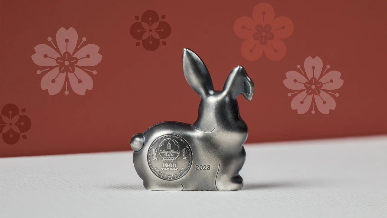 Sweet Silver Rabbit | CIT Coin Invest