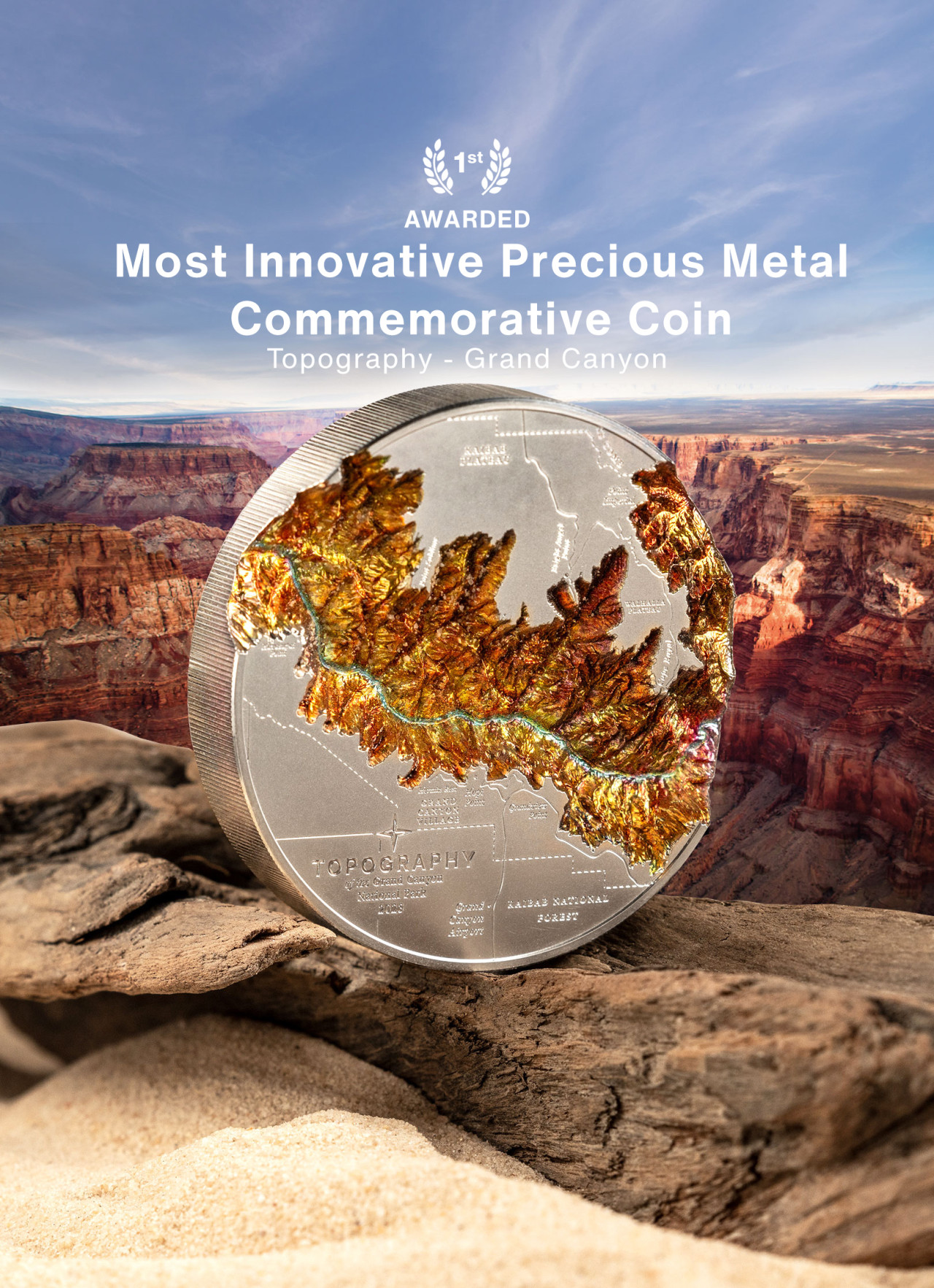 <p>Most Innovative Precious Metal&nbsp;Commemorative Coin</p>