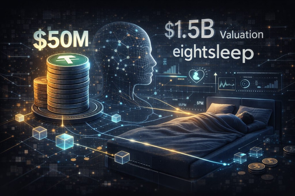 Tether Invests $50 Million in Eight Sleep at $1.5B Valuation, Expands Into AI Health and Longevity