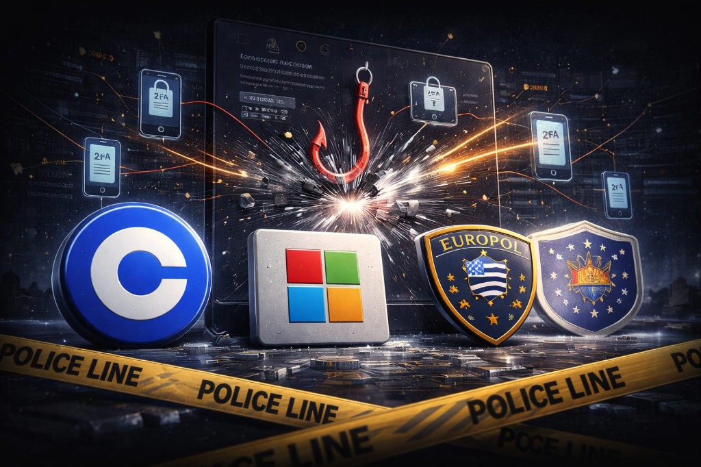 Coinbase, Microsoft and Europol Shut Down Major Tycoon 2FA Phishing Network