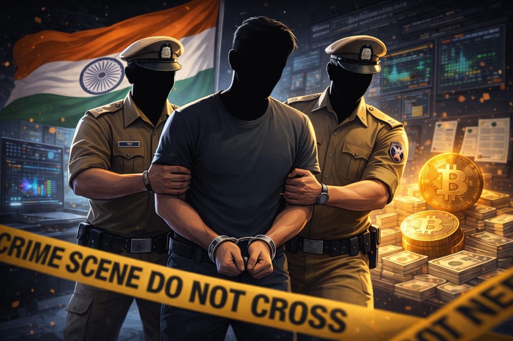 India Arrests Darwin Labs Co-Founder in $790M GainBitcoin Crypto Scam Investigation