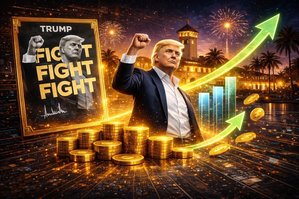 TRUMP Memecoin Jumps Nearly 60% After Mar-a-Lago Gala Announcement 