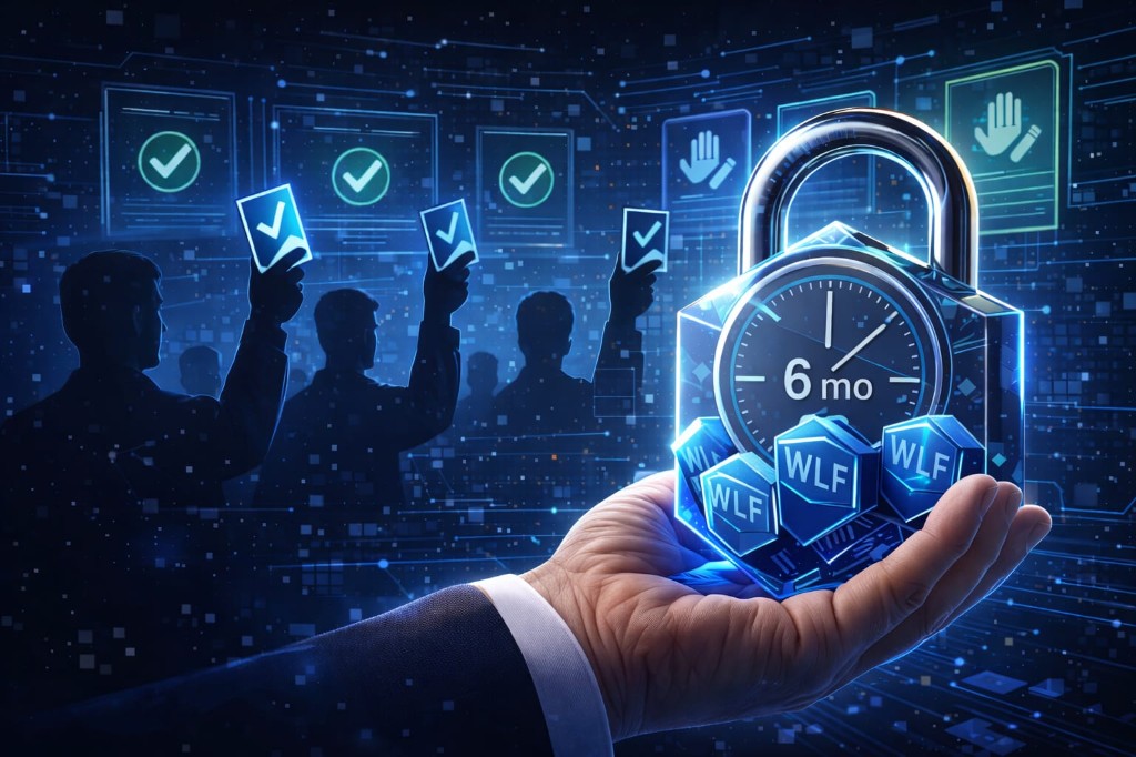 WLFI Investors Approve 6-Month Token Lock-Up Rule to Keep Voting Rights in Governance Decision