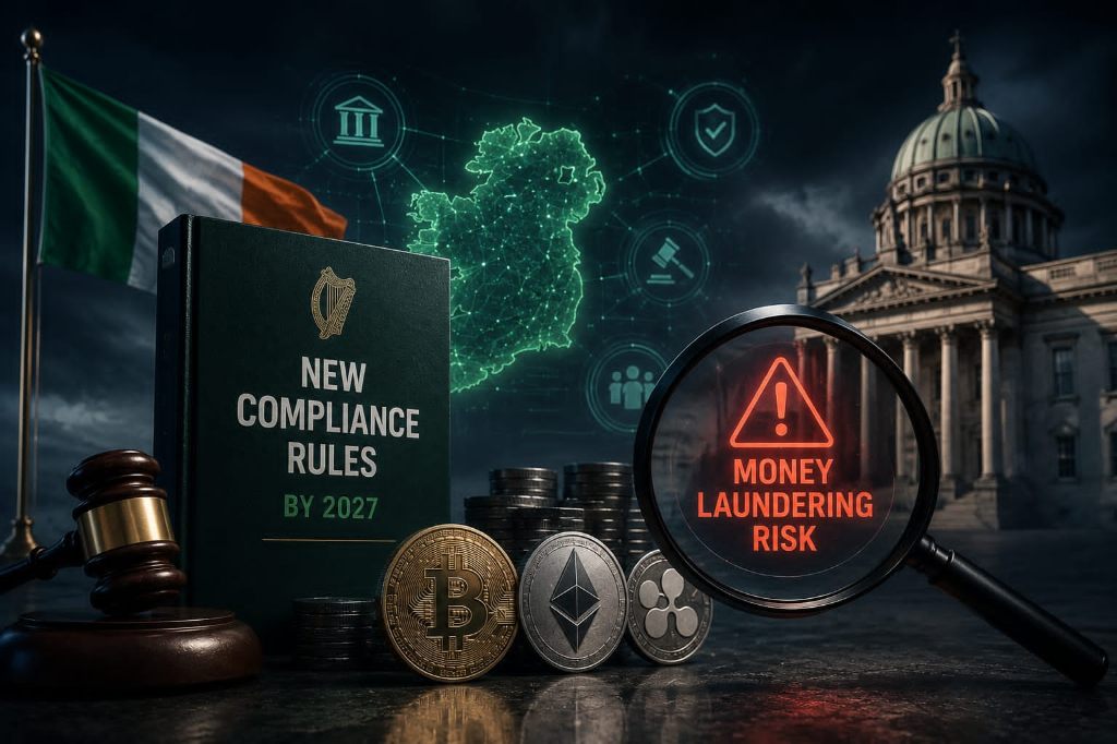 Ireland Labels Crypto a Major Money Laundering Risk, Plans New Compliance Rules by 2027