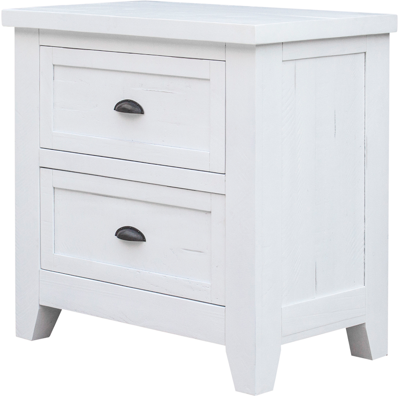 Md.Brookfield Nightstand Vintage White Detail 1 